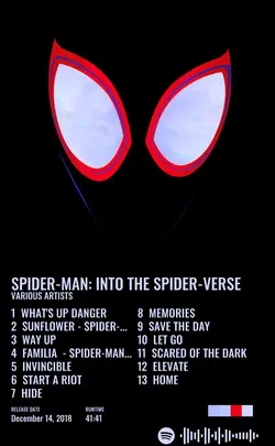 Various Artists - Spider-Man Into the Spider-Verse Soundtrack From  Inspired by the Motion Picture.jpg